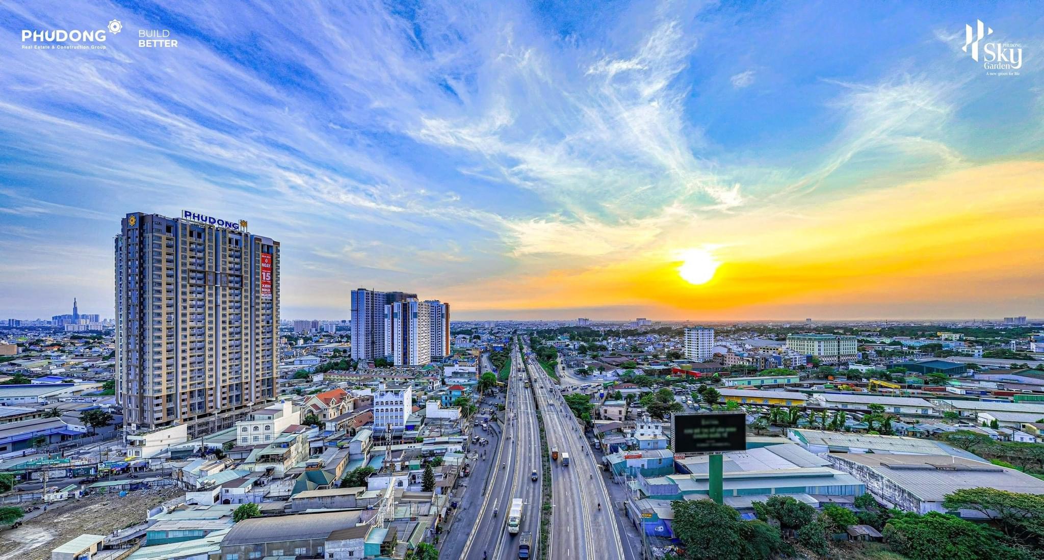 Phú Đông Sky Garden phiên bản nâng cấp dành cho người trẻ cách Đại lộ Phạm Văn Đồng 500m.