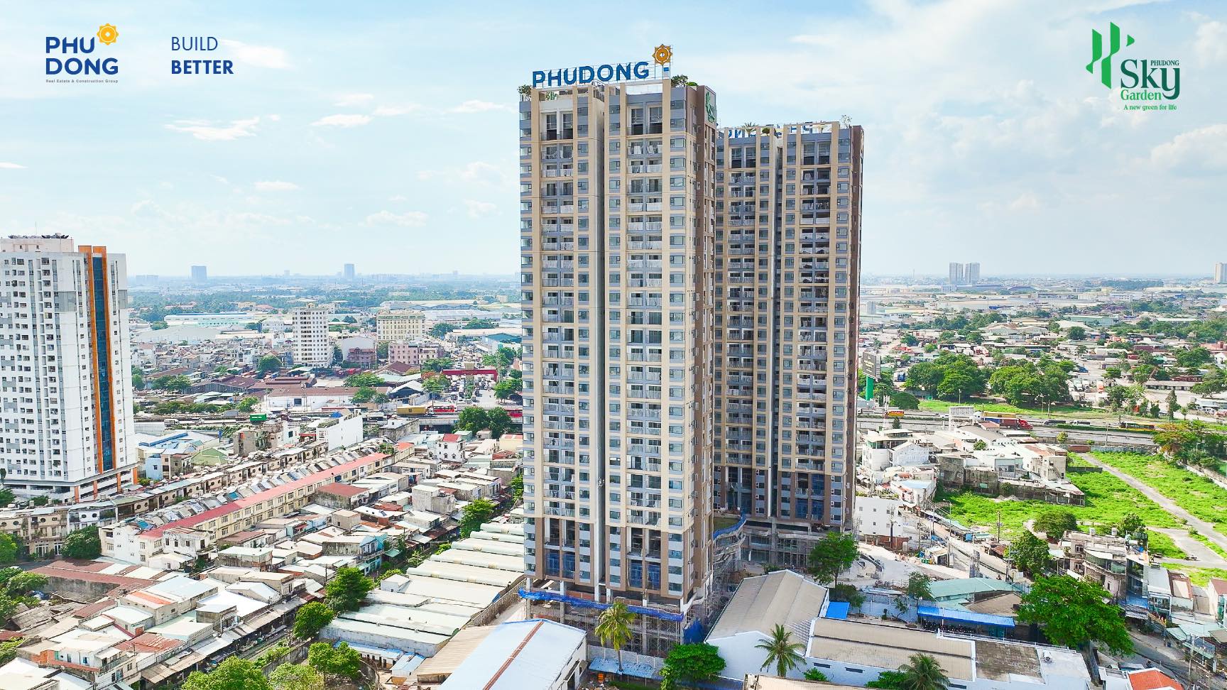 Tiến độ Phú Đông Sky Garden tháng 6