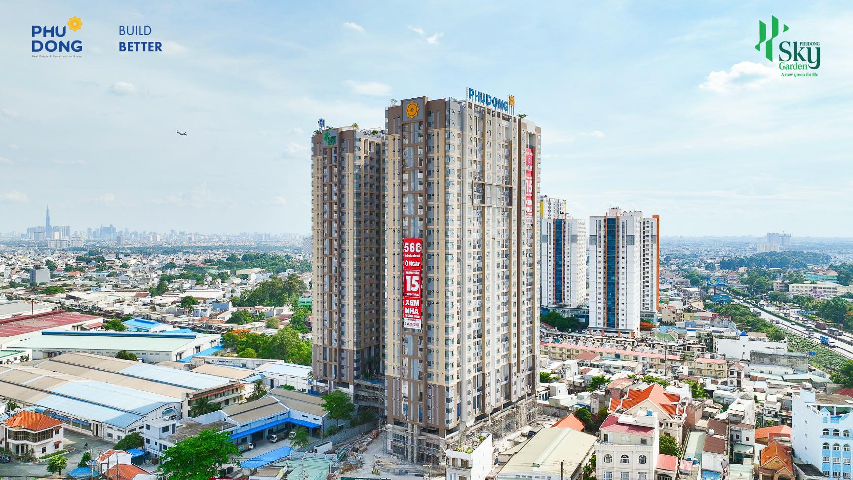 Tiến độ Phú Đông Sky Garden tháng 6