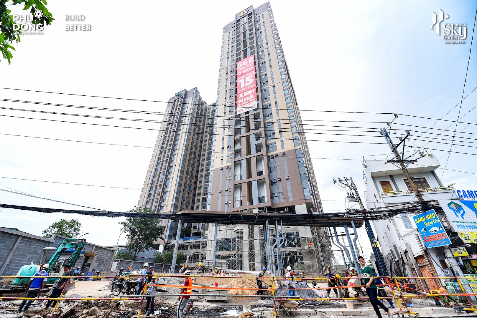 Tiến Độ Phú Đông Sky Garden tuần 4 tháng 8 năm 2024