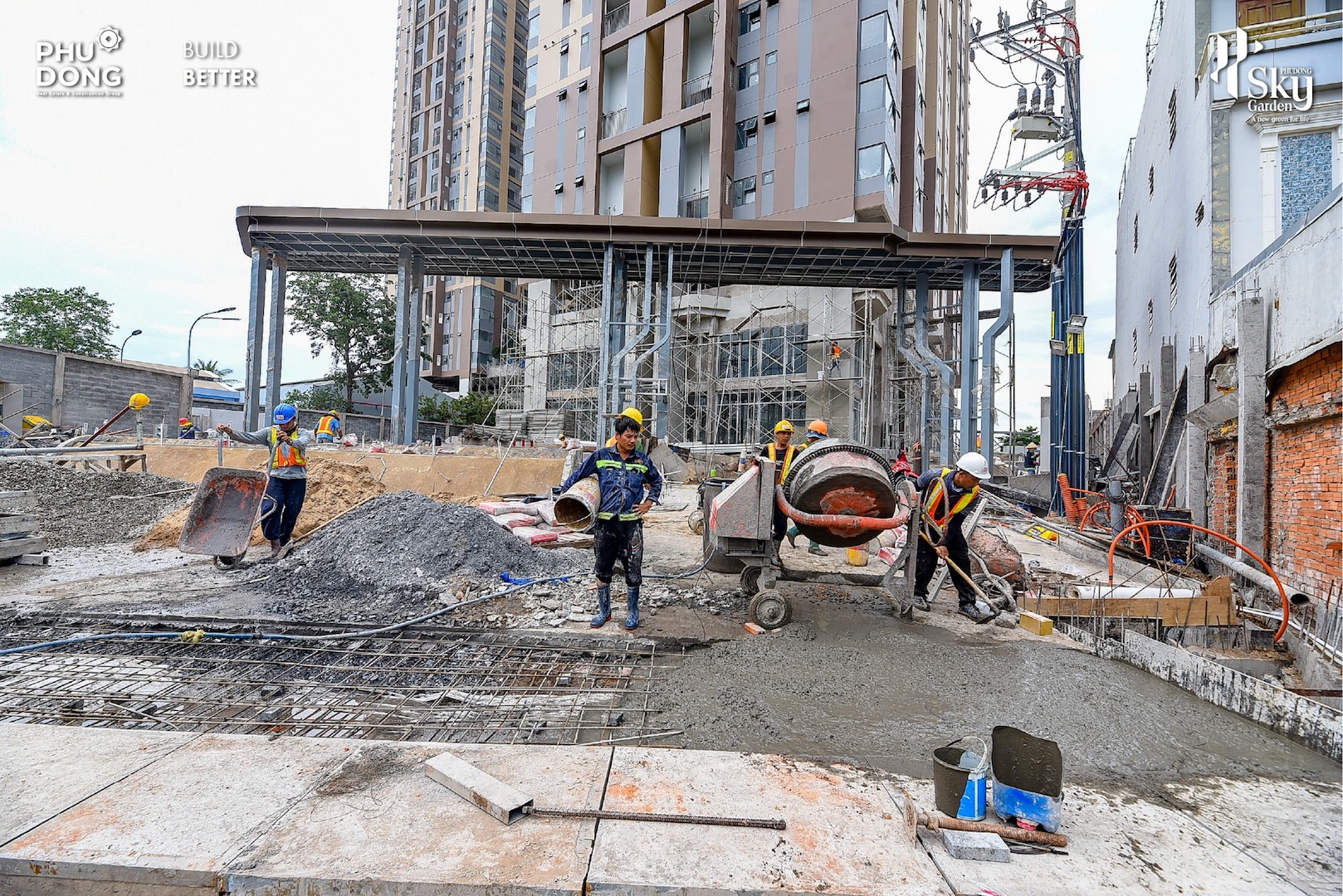 Hình ảnh tiến độ thực tế dự án tuần 3 tháng 9 năm 2024