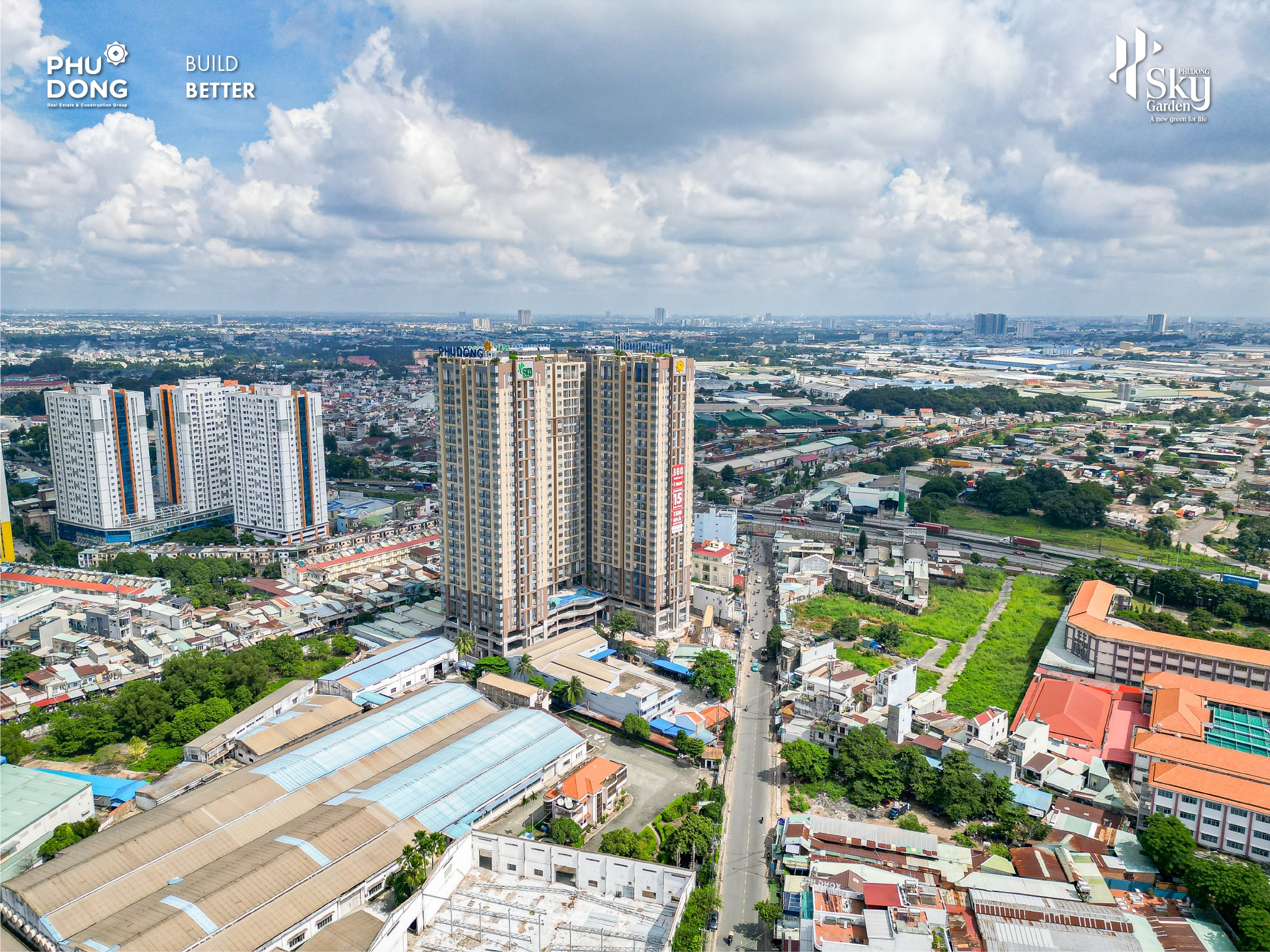 Tiến độ Phú Đông Sky Garden