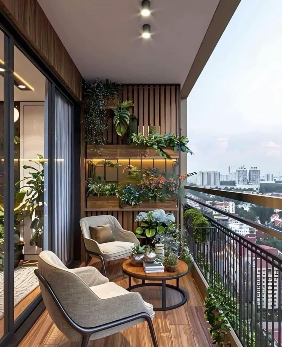 Ban công căn hộ Phú Đông Sky Garden - Không gian lý tưởng cho những khu vườn trên không
