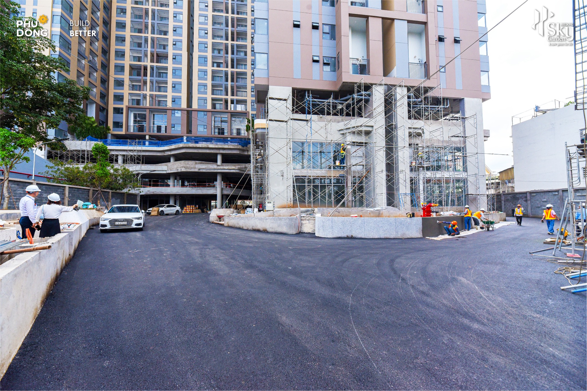 Hình ảnh tiến độ thực tế dự án tuần 3 tháng 9 năm 2024